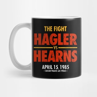 Hagler vs Hearns Mug